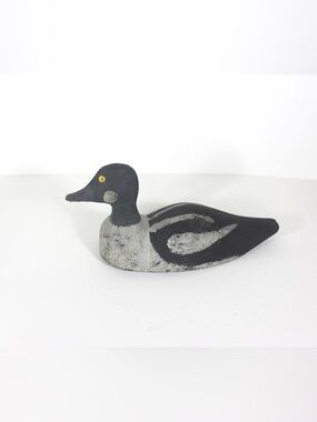 Vintage Painted Wood Duck Decoy
